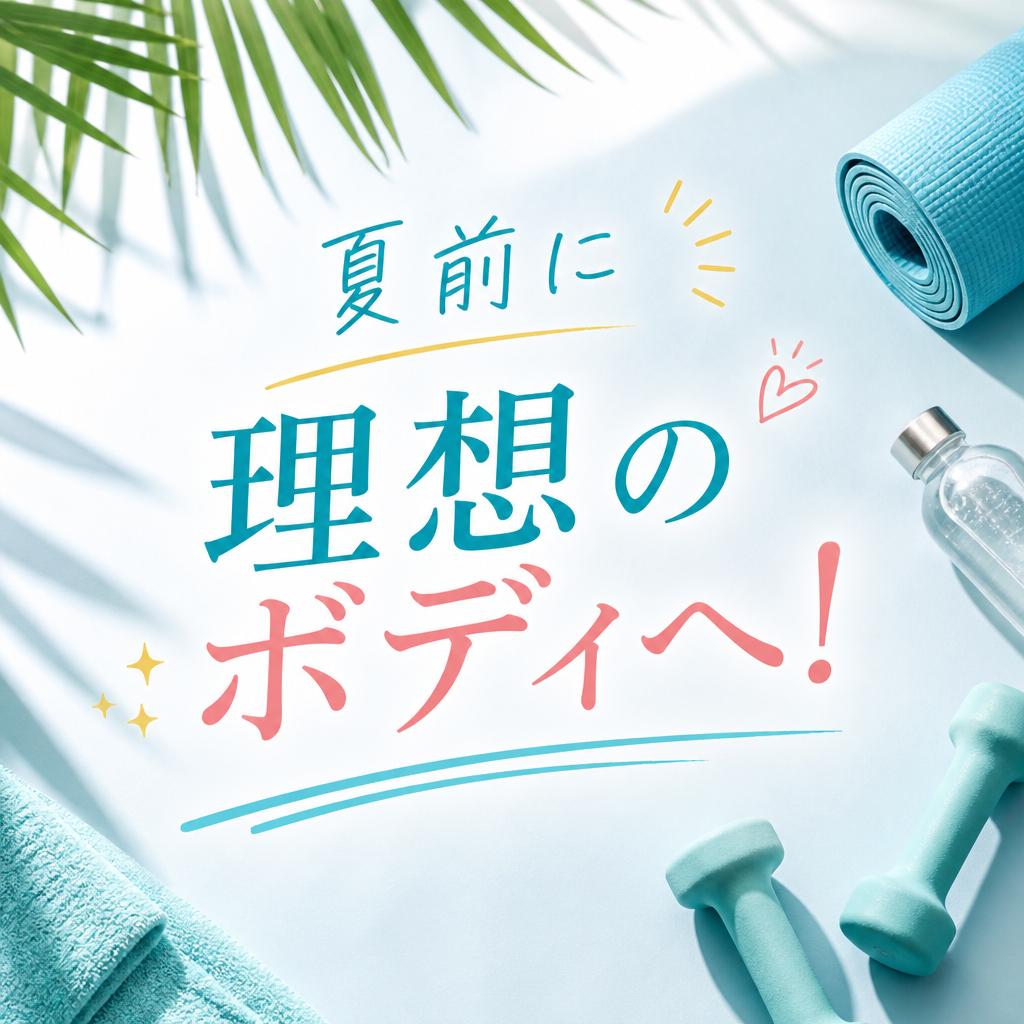 夏前に理想のボディへ！