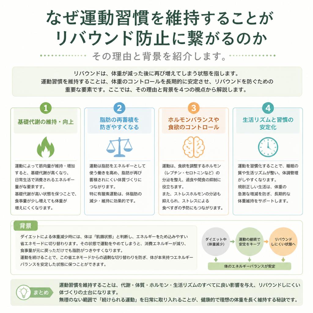 2. 運動習慣の重要性
