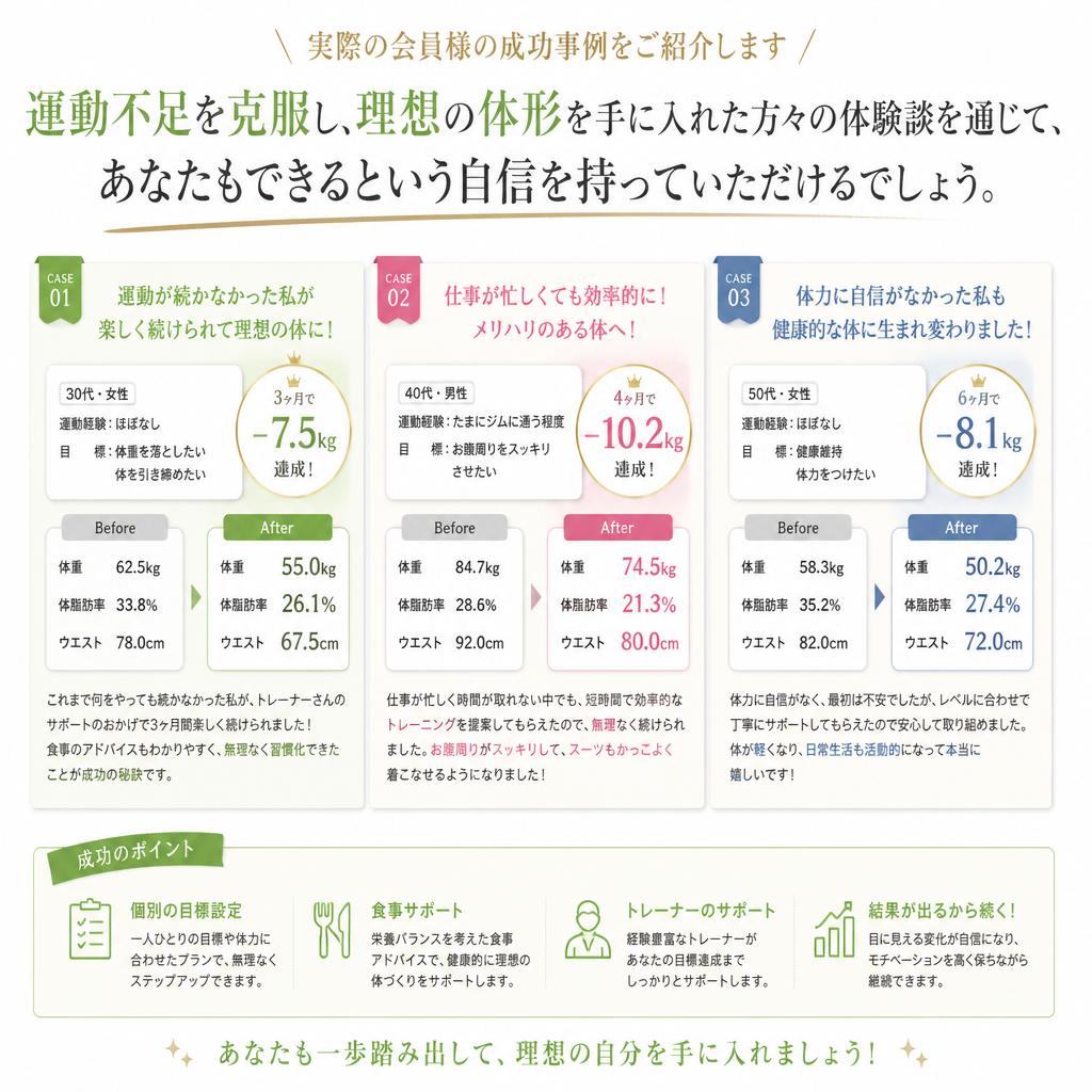 実際の成果事例