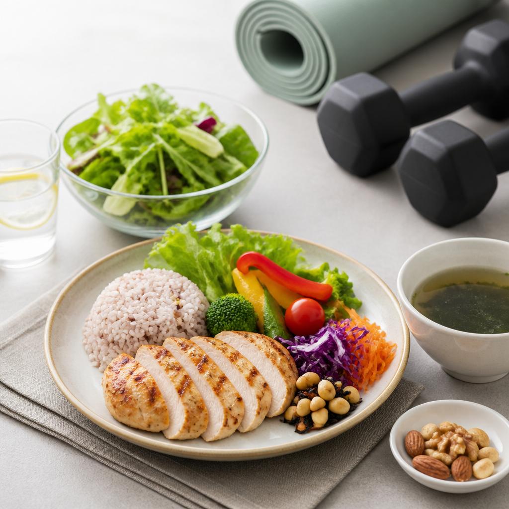 4. 食事管理でさらにサポート