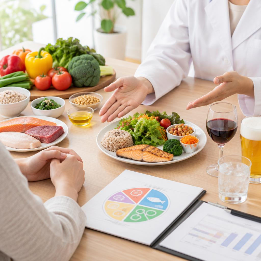 食事もお酒も、あなたの生活に合わせて相談