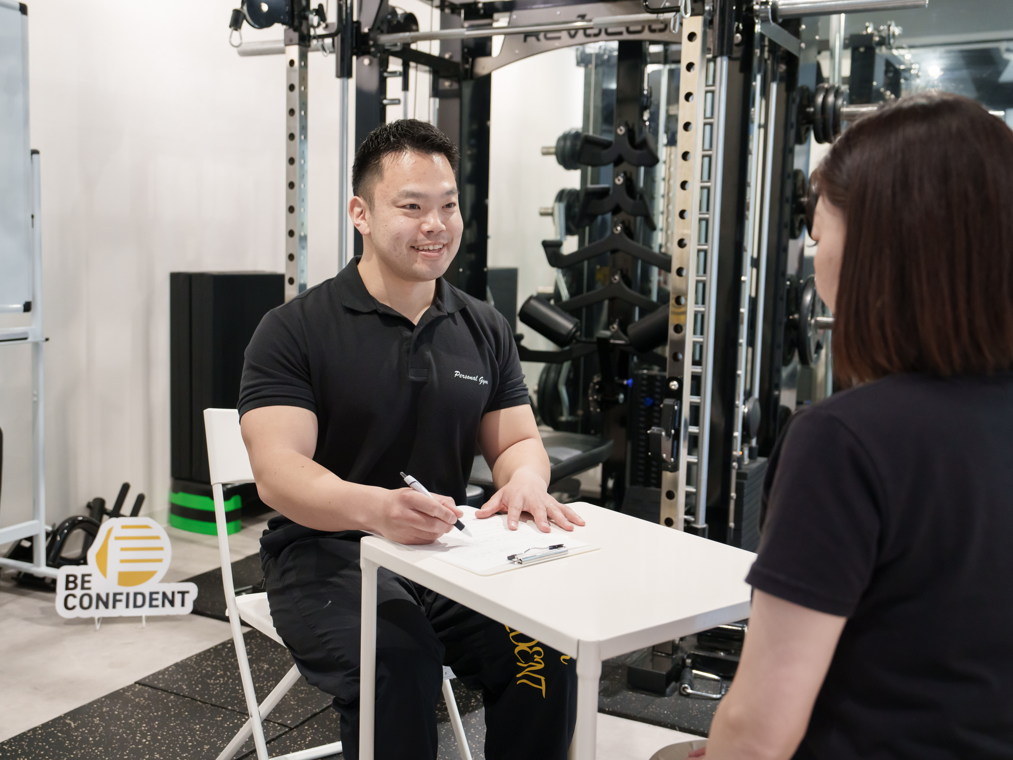 トレーニングで自信を持つ
